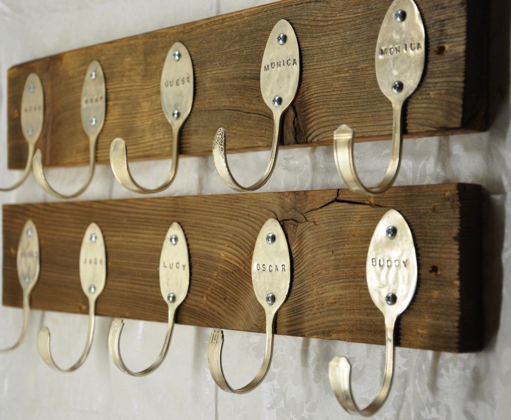 2 Personalized Spoon Racks