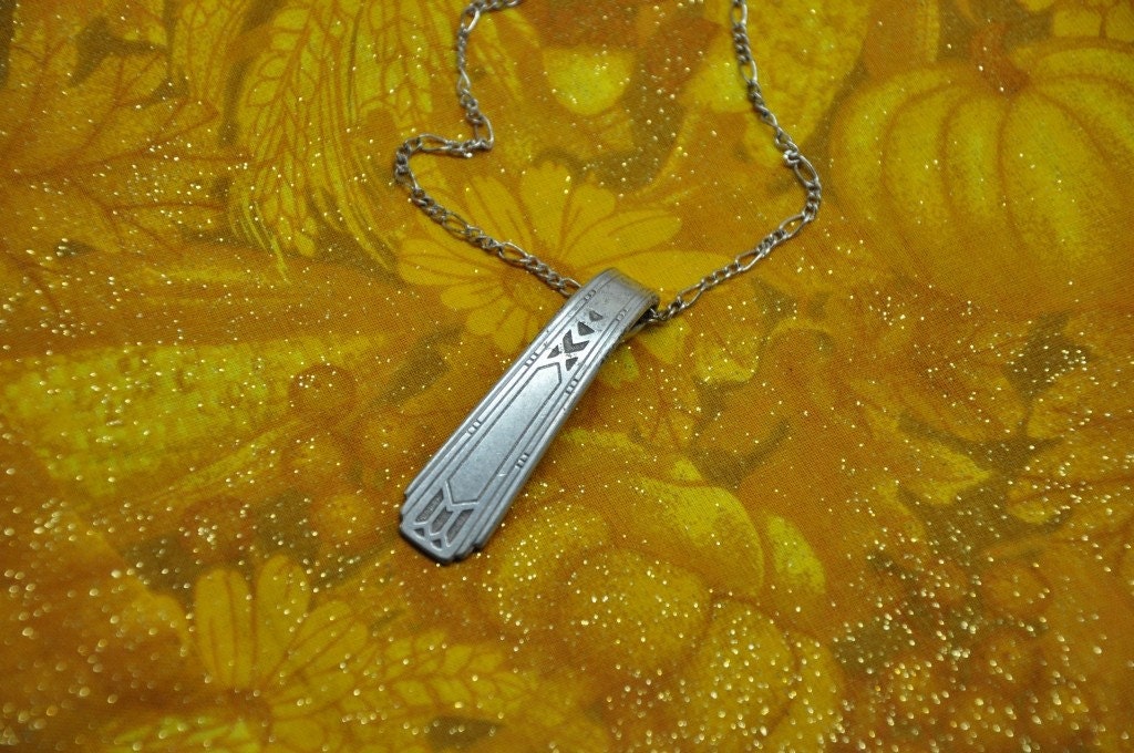 Silver Spoon Necklace