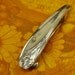Silver Spoon Barrette Vintage Daffodil Pattern