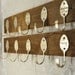 1 Personalized Spoons Coat Rack