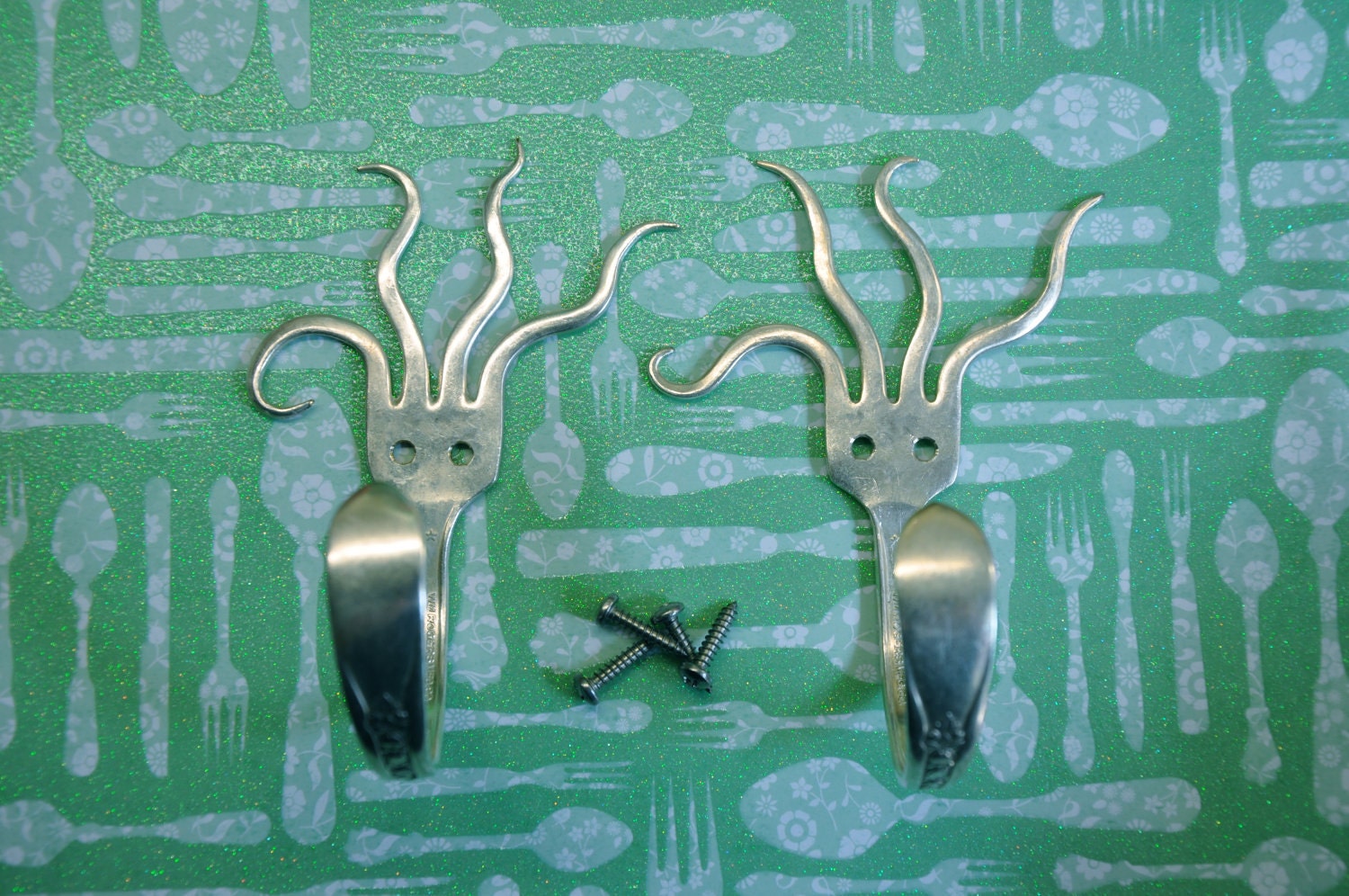 Two  Funky Fork Hooks