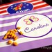 Placemat - 17x12 easy, roll up vinyl for kids at home and on the go