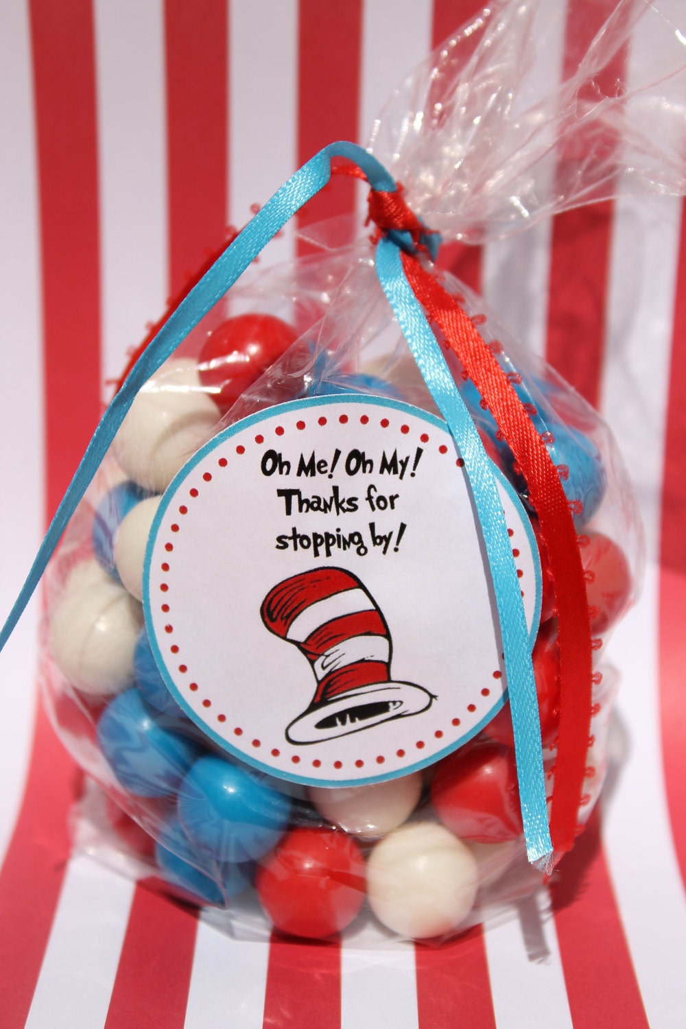 Dr Seuss Baby Shower Birthday Party Sticker, Favor Tags Il_170x135