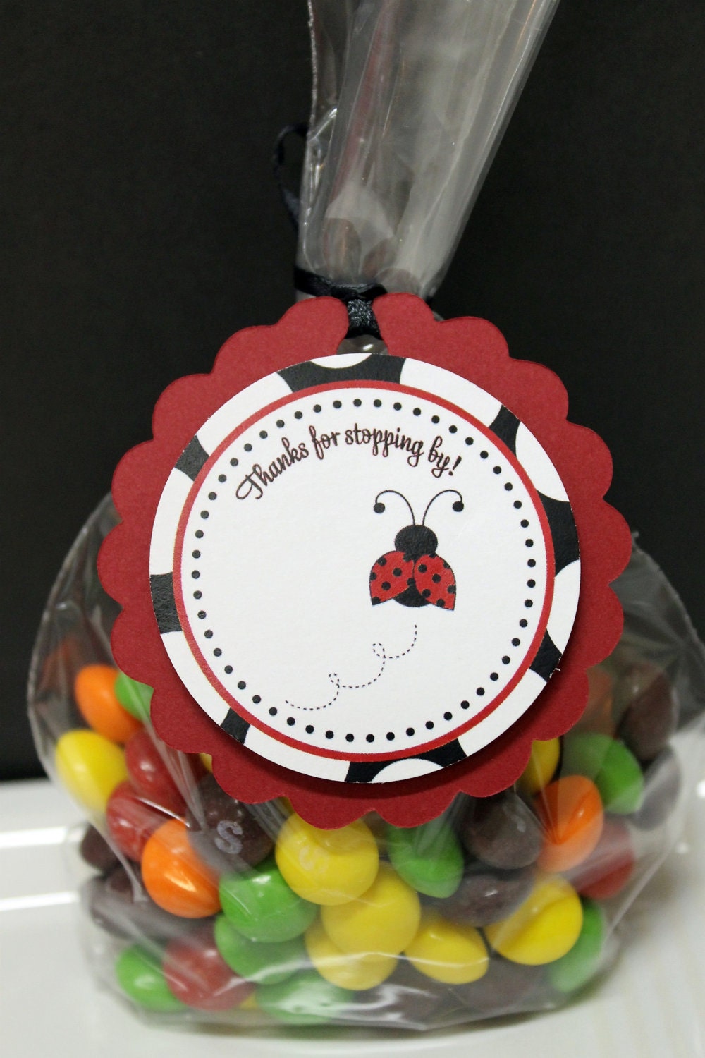 Little Ladybug Baby Shower Birthday Party Favor Tags Il_570xn