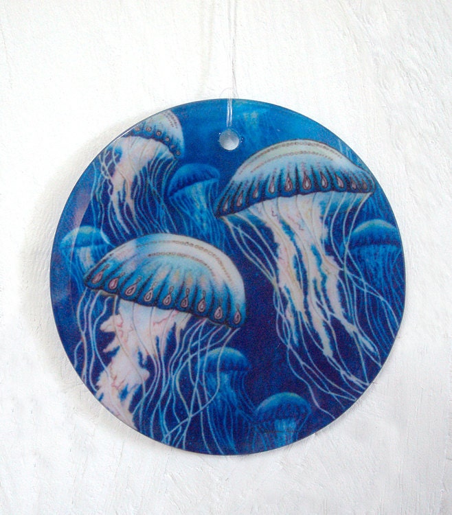 Items similar to Jellyfish Ornament and Suncatcher on Etsy