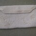 RESERVED FOR C Vintage Beaded Purse, White - Off White Beaded Clutch Evening Bag, Bon Soir, Hand Made in Japan