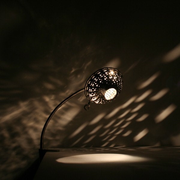Clamp Lamp: SteamLight, Designer Edition with Touch Dimmer