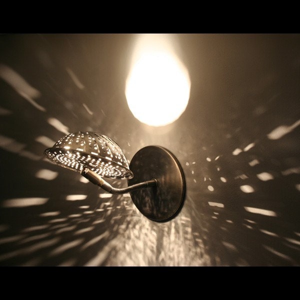 Wall lamp: Steamlight Extended Sconce - Brushed finish