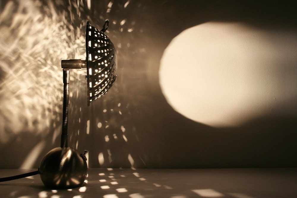 Steam Light Small Desk Lamp - Steampunk Lamp - Simple Edition - On Sale