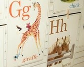 Animal ABC Flashcards - 4x6 - Set of 26