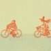 VICTORIAN BICYCLE pack of 4