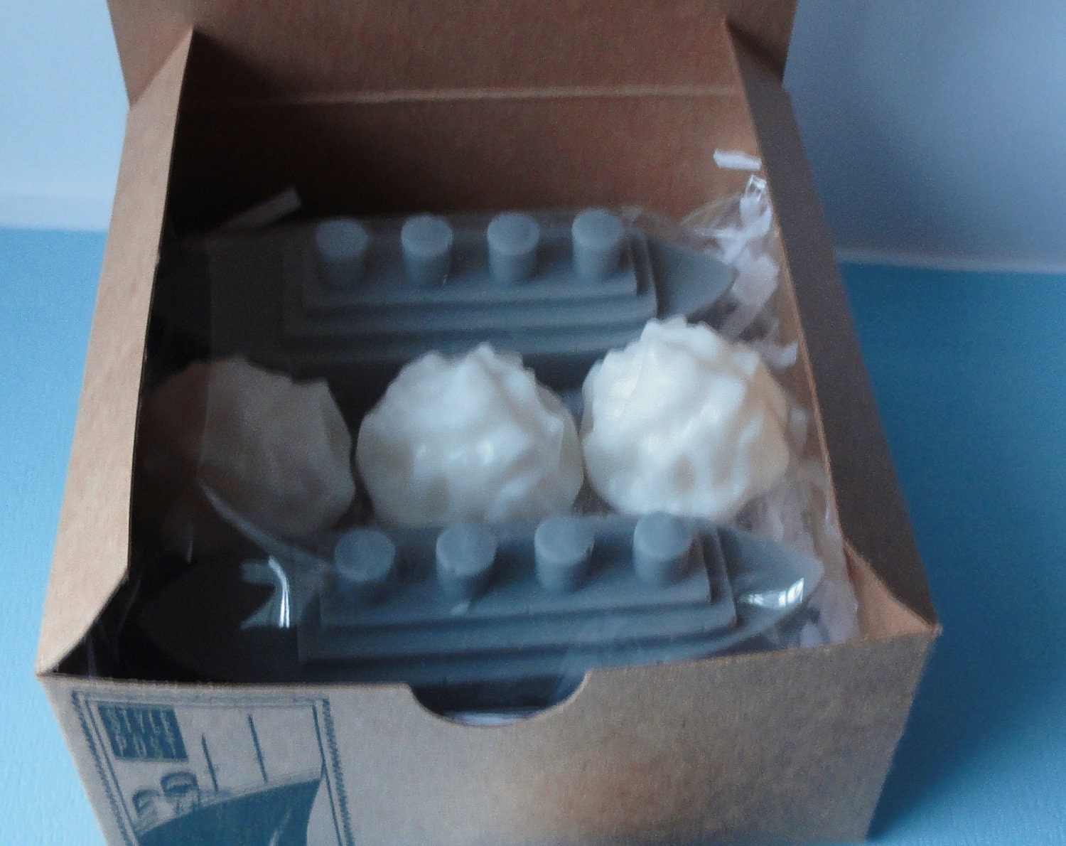 Soap - Titanic Ship and Iceburg Mini Gift Set - Goat's Milk Soap - French Vanilla Scented - Gift for Him