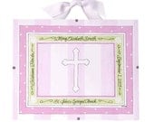 Baptism Gift or Christening Gift for Girls - Personalized