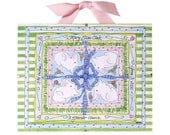 Personalized Baby Gift  - Birth Record - Bunny Rabbit