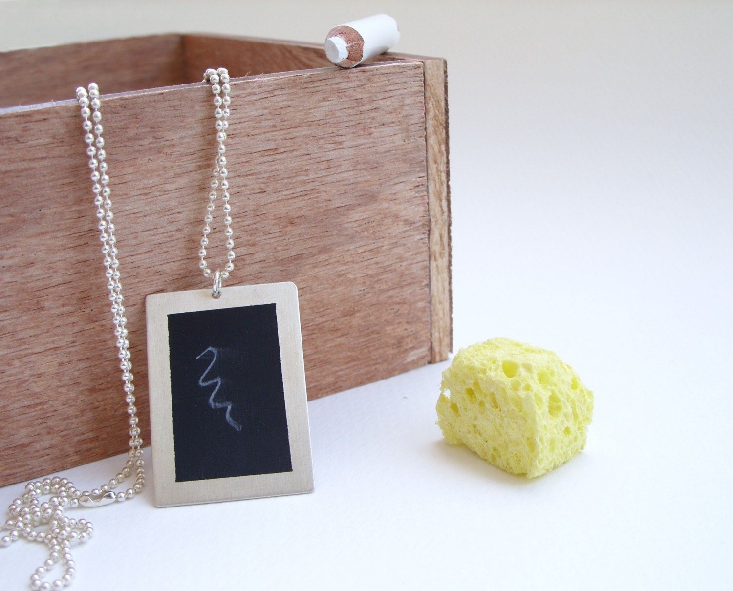 Blackboard , necklace
