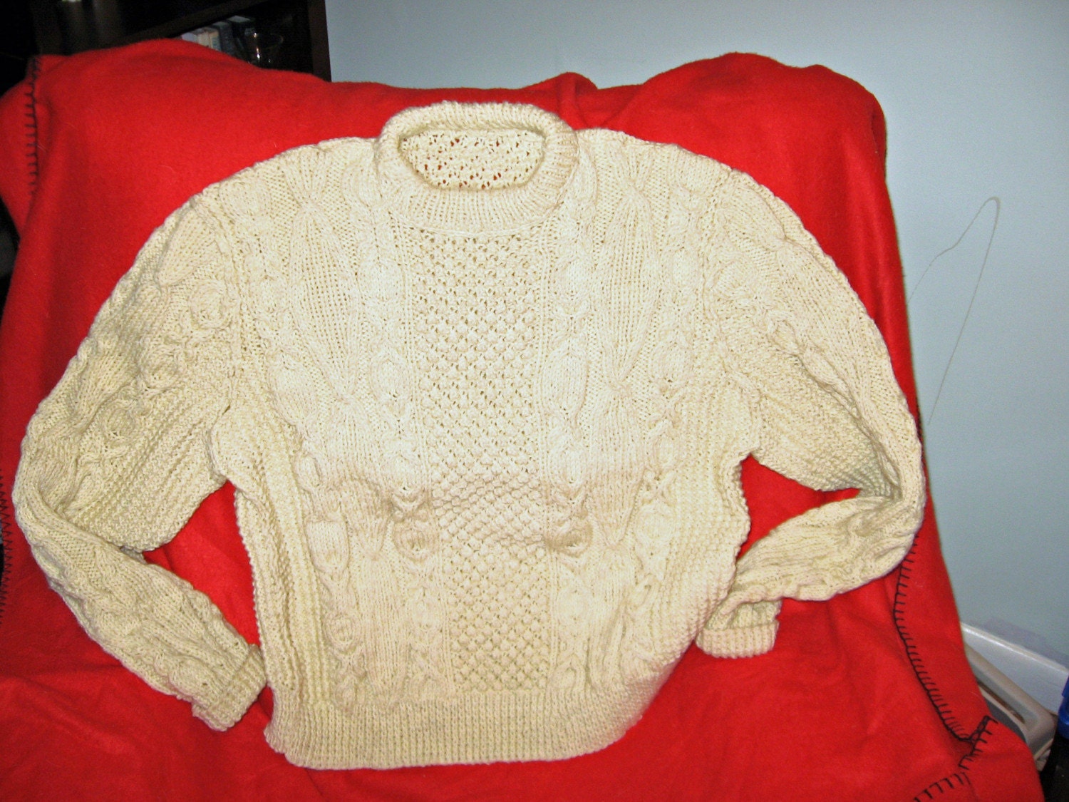 Aran Sweater SALE Free Socks