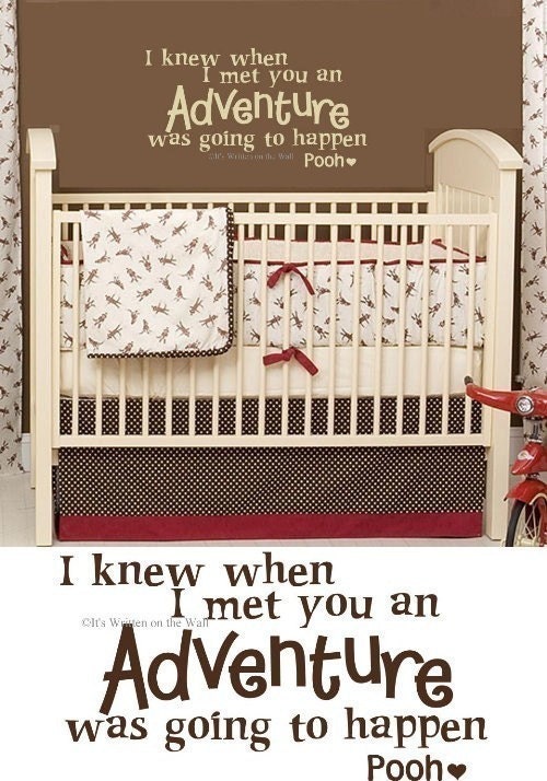 Winnie the Pooh I knew when I met you Walt Disney 61 VINYL COLORS Shipping is only 2.99 for UNLIMITED Purchases