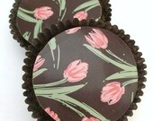 1 Dozen SPRING TULIPS -Designer Chocolate Covered Oreos Mothers Day Birthday Gift Favor Birthday Shower
