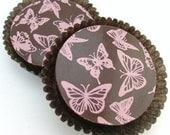 Designer Chocolate Covered Oreos -Pink Butterflies Design Mothers Day Birthday Gift Wedding Shower Favor