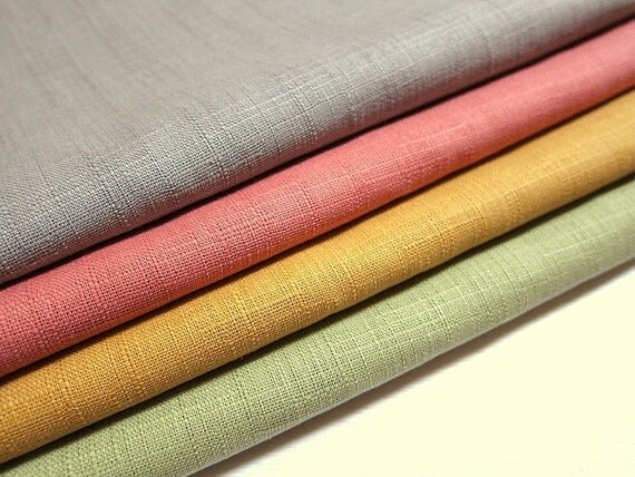Japanese Cotton Fabric Pastel Solids Half Yard by