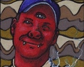 Custom Monster Portrait of yourself, kids, someone deserving - orignial art by Harry capture their likeness personal and unforgettable gift