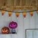 Candy Corn Pennants or Bunting Flags for Halloween