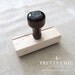Arrows Stamp - Custom Stamp Design by Pretty Chic SF