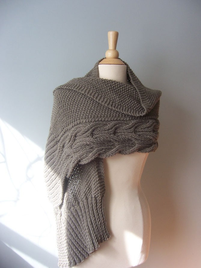 Aspen Wrap Knitting Pattern Instant PDF Download
