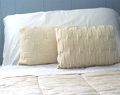 Chain Link Cable Knit Wool Pillow Sham 16 x12