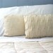 Chain Link Cable Knit Wool Pillow Sham 16 x12