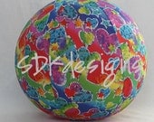 JUMBO Balloon Ball -Rainbow Bright Hearts & Starts  - Limited edition EXTRA LARGE ball