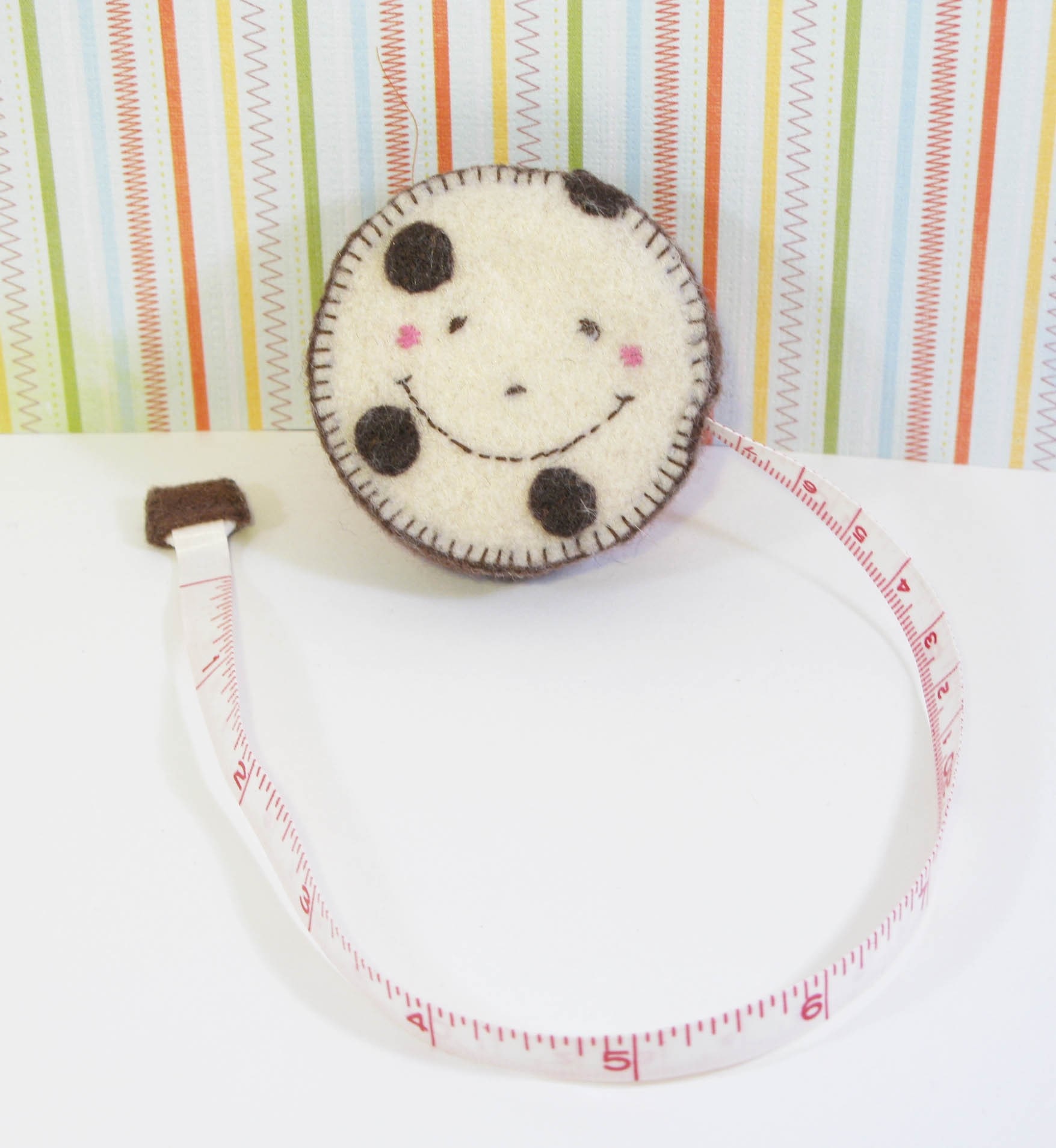 Chocolate chip Cookie Tape Measure