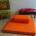 Meditation mat and support block