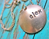 Personalized convexed necklace