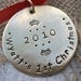 Baby's First Christmas - Custom Ornament