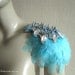 Blue Bird Feather Epaulettes RESERVED