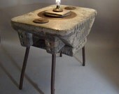 MOJURU - A Metal and Concrete Oil Lamp