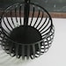 vintage Black metal plant holder