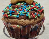 Organic Dog Treats - Bionic Pupcakes - Organic Dog Treats All Natural Vegetarian Peanut Butter Gourmet -  Shorty's Gourmet Treats