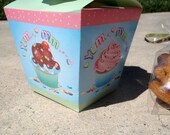 Dog Treats - My Little Cupcake Mini Treat Tote - Gourmet Dog Treats Vegetarian All Natural - Shorty's Gourmet Treats