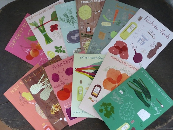 Recipe Greeting Card Set