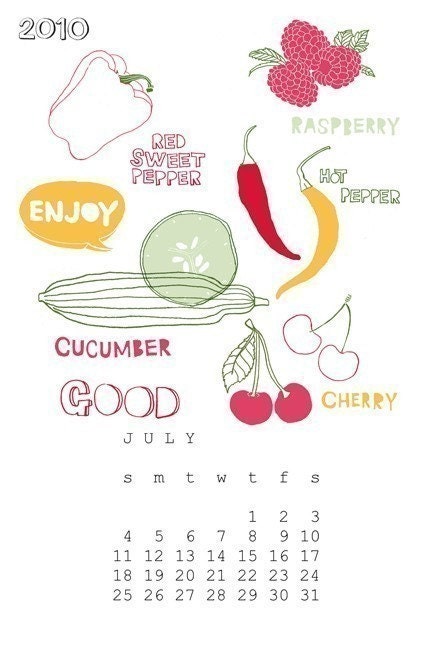 2010 Illustrated Calendar