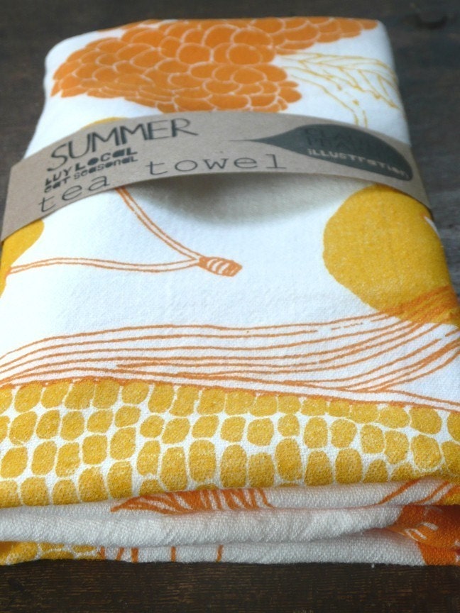 Summer Tea Towel