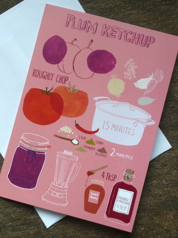 Recipe Greeting Card Set