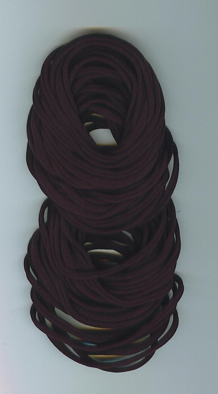 50pc. All Black/Stretch Chokers...Use for bottle cap jewelry,pendants,charms, headbands/doubles as a bracelet or anklet....