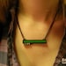 Glowing Life Bar Necklace - video game jewelry nerd gifts health bar zelda skyrim jewelry