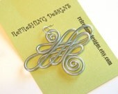 Celtic Renaissance Wire Work Pendant - Choose your own Color and Size