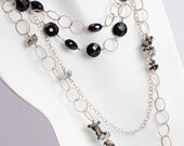 The Renegade Victorian Black Spinel Necklace