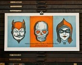 the Neapolitan of Evil - Letterpress poster