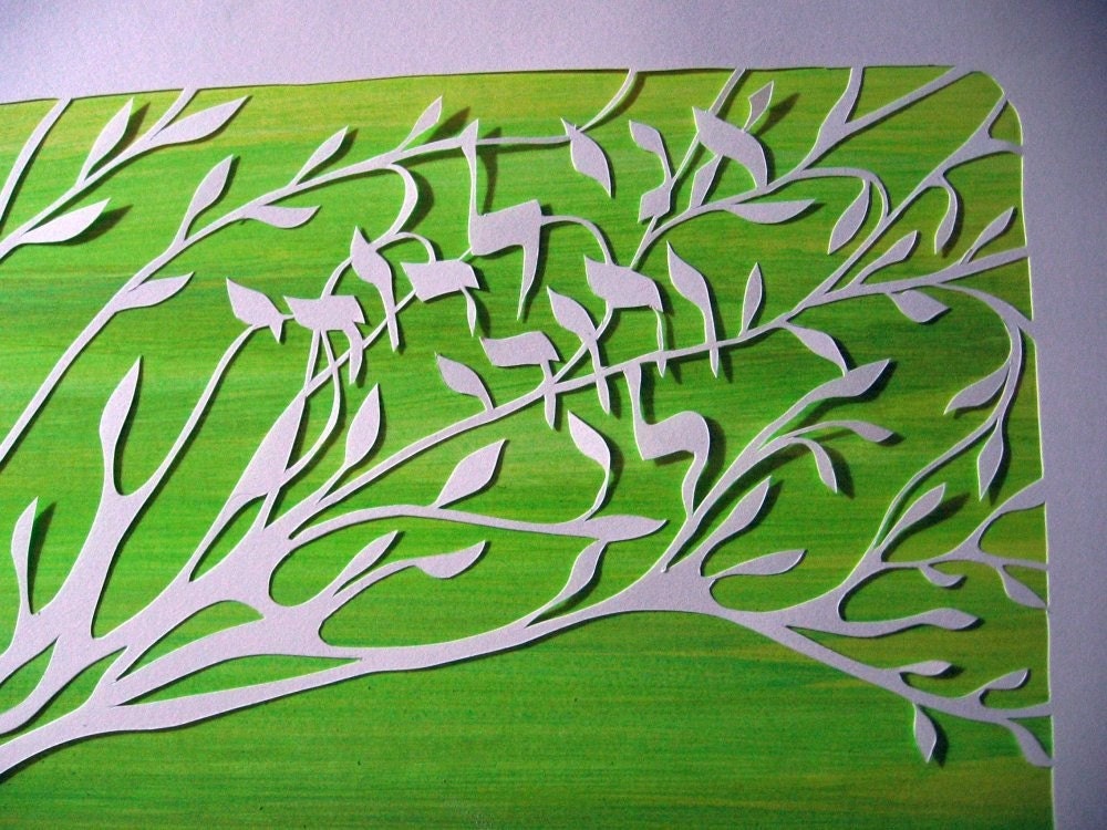 Handcut Papercut Artwork - poem - e. e. cummings poem - papercut - i carry your heart